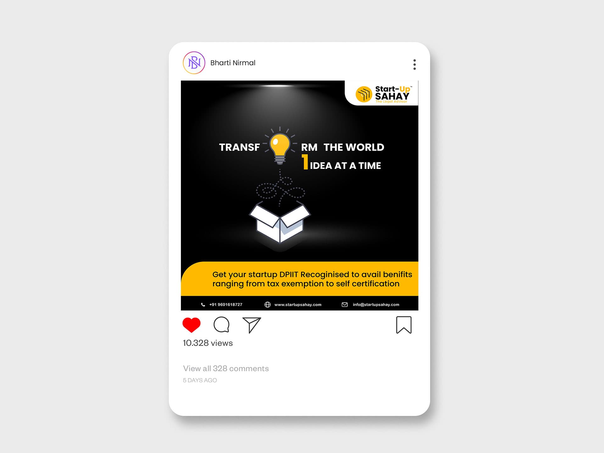 Portfolio | Bharti Nirmal