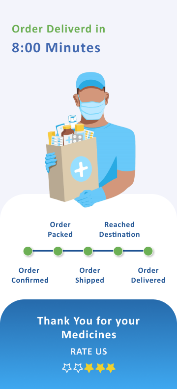 20-Min Medicine Delivery App